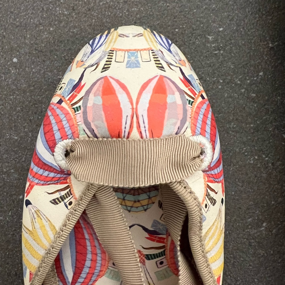Tabitha Simmons espadrille tie flats
